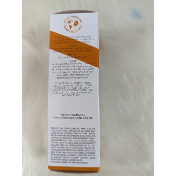 REN Clean Skincare Glycol Lactic Radiance Renewal Mask w/ AHA BNIB - Picture 11 of 11